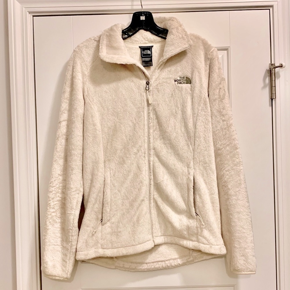 North Face Osita Fleece Jacket - Cream/Off-White
